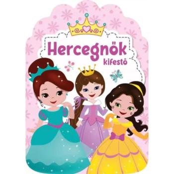 Hercegnők kifestő kép