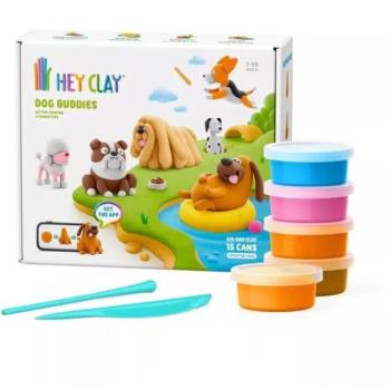 Hey Clay: Nagy gyurmaszett - Kutyák kép