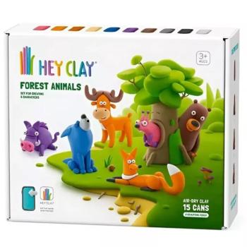 Hey Clay: Nagy gyurmaszett telefonos applikációval - Erdei állatok kép