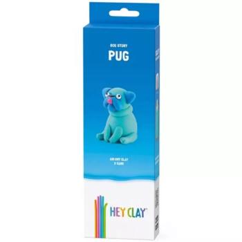 Hey Clay: Pihe-puha Mops kutyus gyurmaszett kép