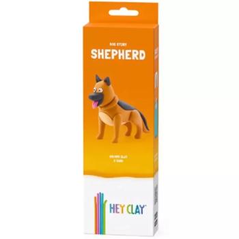 Hey Clay: Pihe-puha Németjuhász kutyus gyurmaszett kép