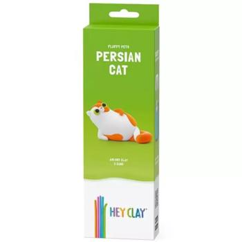 Hey Clay: Pihe-puha Perzsa cica figura gyurmaszett kép