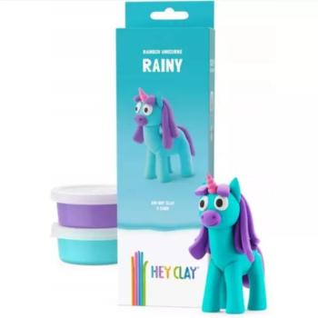 Hey Clay: Rainy unikornis figura kép