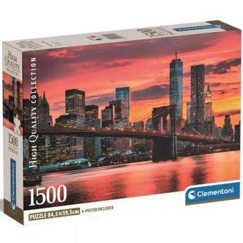 Híd az alkonyatban 1500db-os HQC puzzle 84,5x59,5cm - Clementoni kép