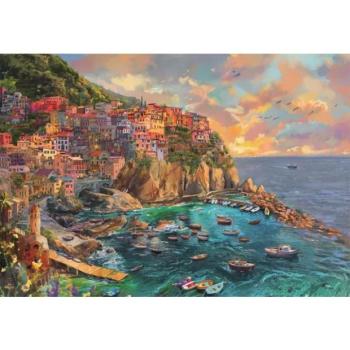 High Quality Collection: Manarola festmény puzzle - 2000 darabos kép