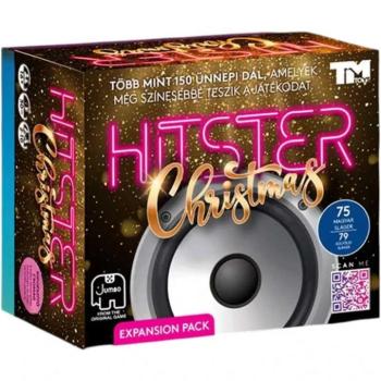 Hitster Christmas társasjáték kiegészítő karácsonyi dalokkal kép