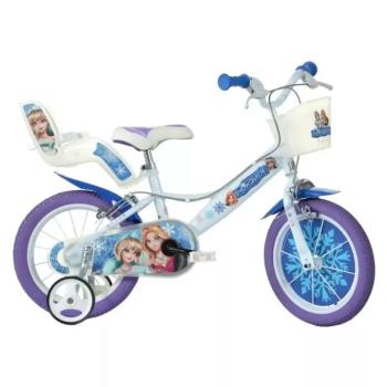 Hókirálynő mintás 14-es méretű bicikli - Dino Bikes kerékpár kép