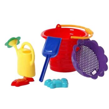 Homokozó szett kis kannával - D-Toys kép