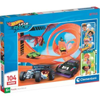 Hot Wheels 104db-os super puzzle - Clementoni