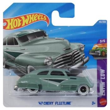 Hot Wheels: '47 Chevy Fleetline zöld kisautó 1/64 - Mattel kép