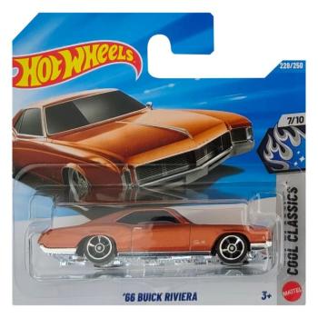 Hot Wheels: '66 Buick Riviera barna kisautó 1/64 - Mattel kép