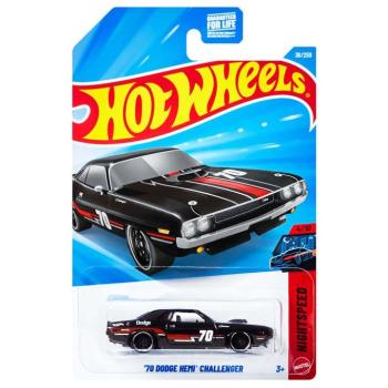Hot Wheels: 70 Dodge Hemi Challenger kisautó 1/64 - Mattel kép