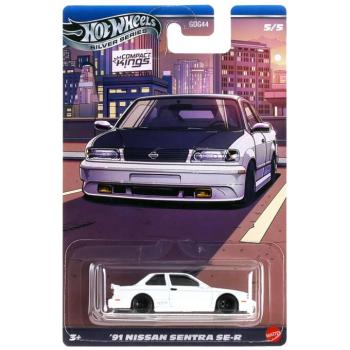 Hot Wheels: ’91 Nissan Sentra SE-R klasszikus kisautó 1/64 - Mattel kép