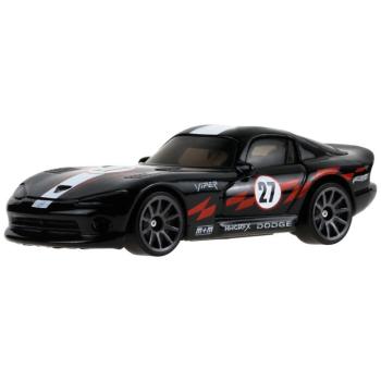 Hot Wheels: '96 Dodge Viper fekete kisautó 1/64 - Mattel kép