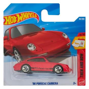 Hot Wheels: '96 Porsche Carrera piros kisautó 1/64 - Mattel kép