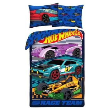 Hot Wheels: Ágyneműhuzat szett - 140 x 200 cm, 70 x 90 cm kép
