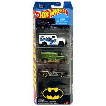 Hot Wheels: Batman járművek 5db-os kisautó szett - Mattel kép