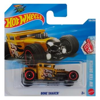 Hot Wheels: Bone Shaker sárga kisautó 1/64 - Mattel kép