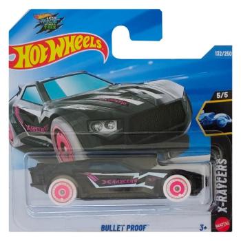 Hot Wheels: Bullet Proof fekete kisautó 1/64 - Mattel kép