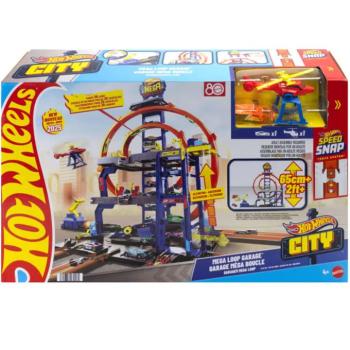 Hot Wheels City: Mega Garázs - Mattel kép