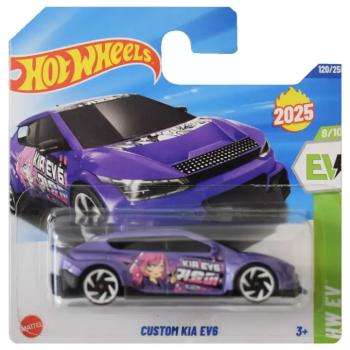 Hot Wheels: Custom Kia EV6 kisautó 1/64 - Mattel kép