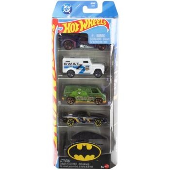 Hot Wheels: DC Batman 5db-os kisautó szett 1/64 – Mattel kép