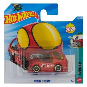 Hot Wheels: Deora Too'nd piros kisautó 1/64 - Mattel kép