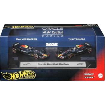 Hot Wheels F1 Kisautó 2-es Csomag - Red Bull: Verstappen + Tsunoda - Mattel