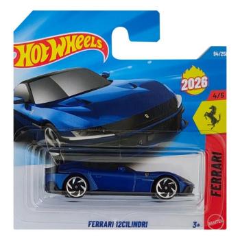 Hot Wheels: Ferrari 12Cilindri kisautó 1/64 - Mattel kép