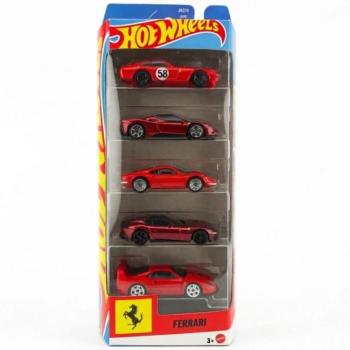 Hot Wheels Ferrari 5 darabos kisautó szett 1/64 – Mattel kép