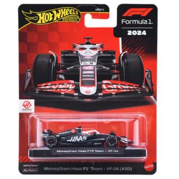 Hot Wheels Formula 1: MoneyGram Haas VF-24 (#20) kisautó 1/64 - Mattel kép