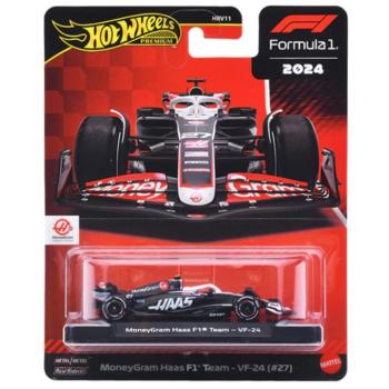 Hot Wheels Formula 1: MoneyGram Haas VF-24 (#27) kisautó 1/64 - Mattel kép