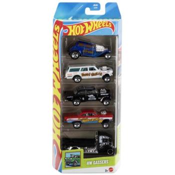 Hot Wheels: Gassers 5db-os kisautó szett 1/64 - Mattel kép