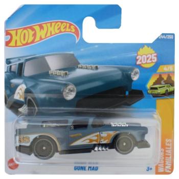 Hot Wheels: Gone Mad kék kisautó 1/64 - Mattel kép