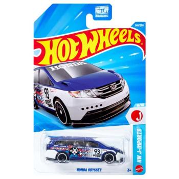 Hot Wheels: Honda Odyssey fehér-lila kisautó 1/64 - Mattel kép