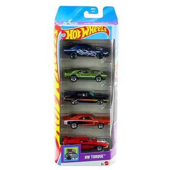 Hot Wheels HW Torque 5 db-os kisautó szett 1/64 – Mattel