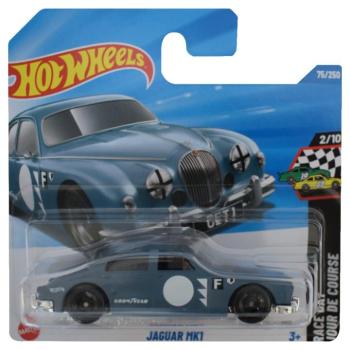 Hot Wheels: Jaguar MK1 szürke kisautó 1/64 - Mattel kép
