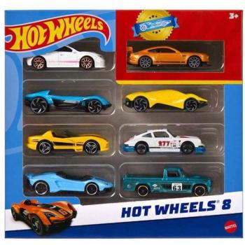 Hot Wheels kisautó 8db-os csomag - Mattel kép