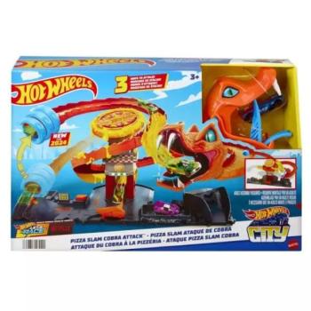 Hot Wheels City: Kobratámadás a pizzériában pálya szett - Mattel kép