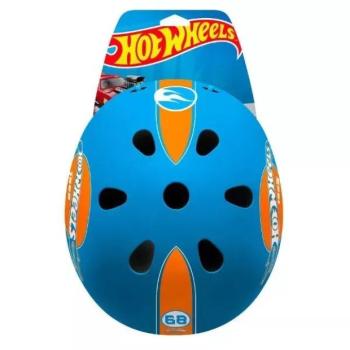 Hot Wheels mintájú gördeszkás bukósisak kép