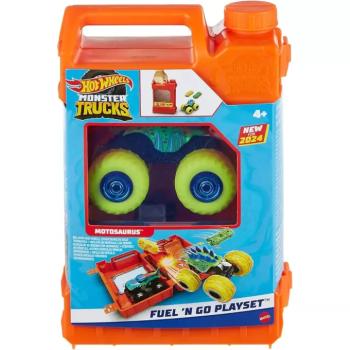 Hot Wheels Monster Trucks: Benzines kanna játékszett - Mattel kép