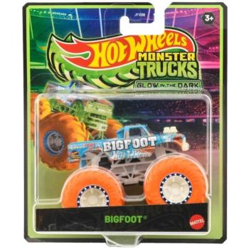 Hot Wheels Monster Trucks Bigfoot sötétben világító kisautó 1/64 - Mattel kép