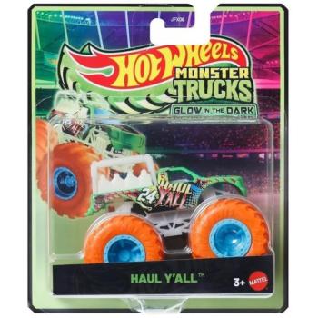 Hot Wheels Monster Trucks: Haul Y’all sötétben világító kisautó 1/64 – Mattel kép