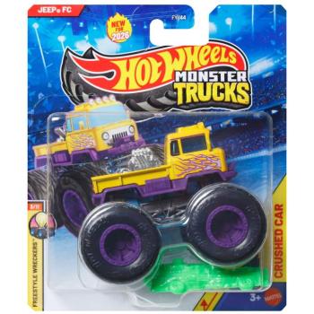 Hot Wheels Monster Trucks: Jeep FC monster kisautó 1/64 - Mattel kép