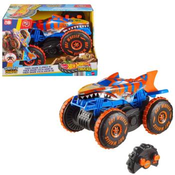 Hot Wheels Monster Trucks: Mega Tiger Shark RC távirányítós autó - Mattel kép
