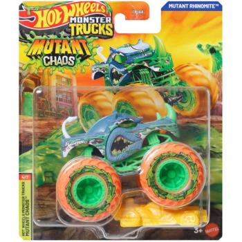 Hot Wheels Monster Trucks: Mutant Chaos Rhinomite monster kisautó 1/64 - Mattel kép