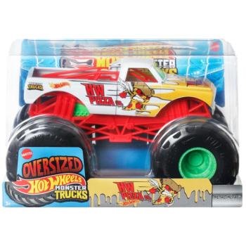 Hot Wheels Monster Trucks: Pizza Co. monster autó 1/24 – Mattel kép