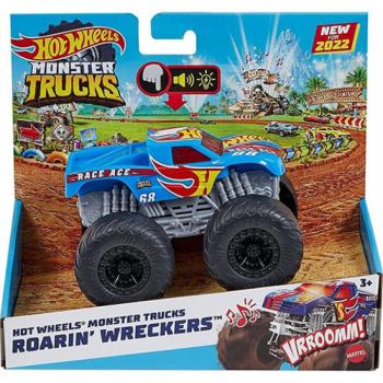 Hot Wheels Monster Trucks Race Ace járgány fényekkel és hangokkal 1/43 - Mattel kép