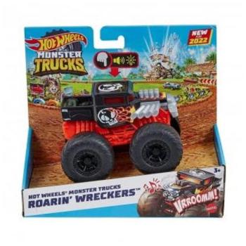 Hot Wheels: Monster Trucks Roarin' Wreckers kisautó fénnyel és hanggal 1/43 kép