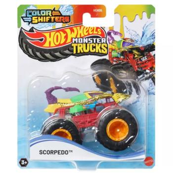 Hot Wheels Monster Trucks: Színváltós monster kisautó - Scorpedo - Mattel kép